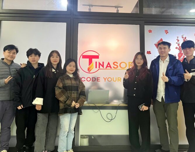 FBA1 Students Engage in Internship Program at Tinasoft Vietnam Joint Stock Company
